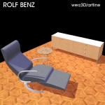 3D Objekte von Rolf Benz 2